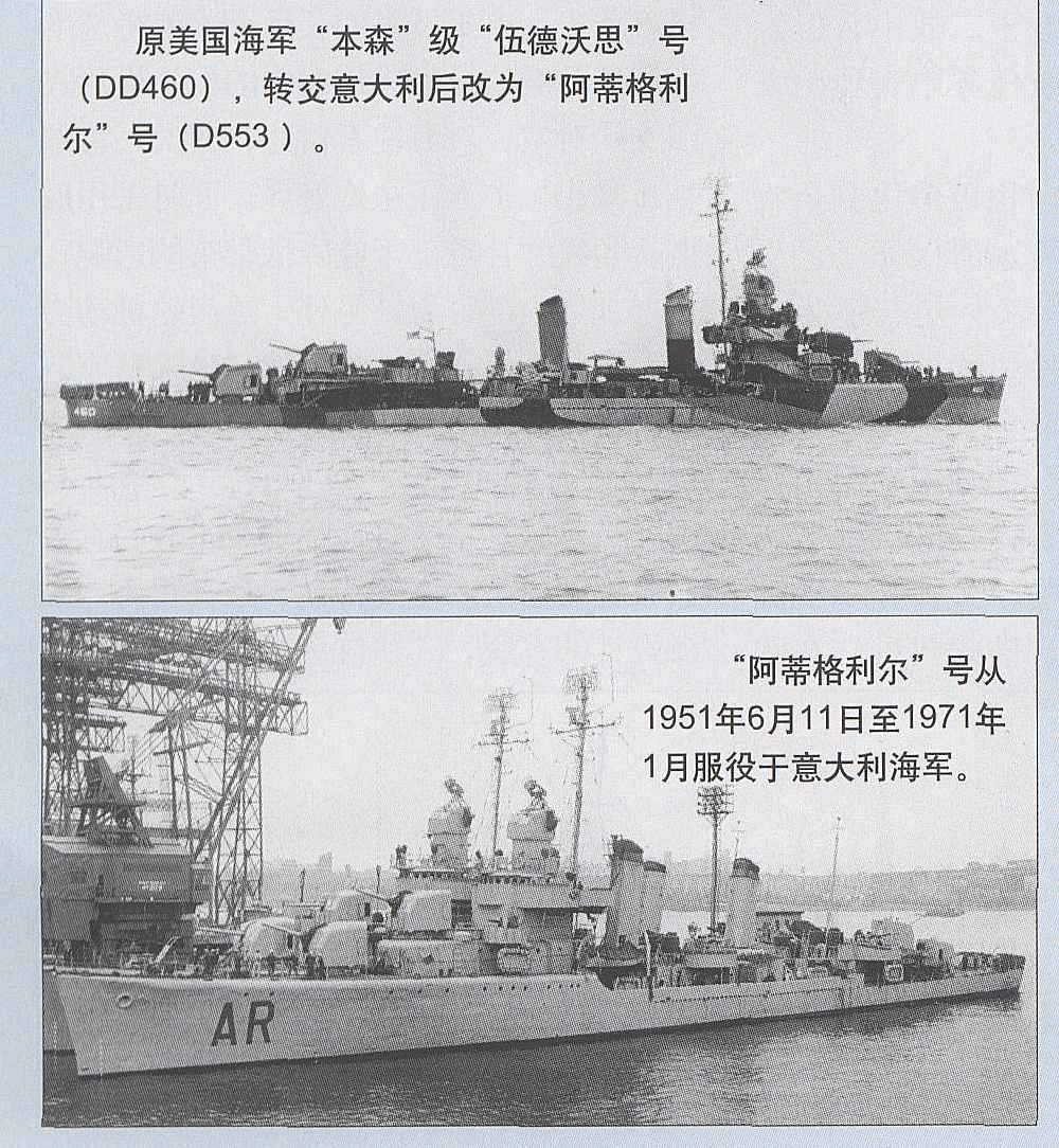 意大利驱护舰甲子录