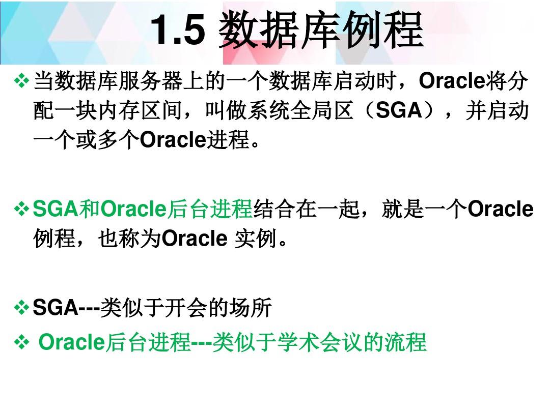 Oracle数据库的体系结构之内存结构