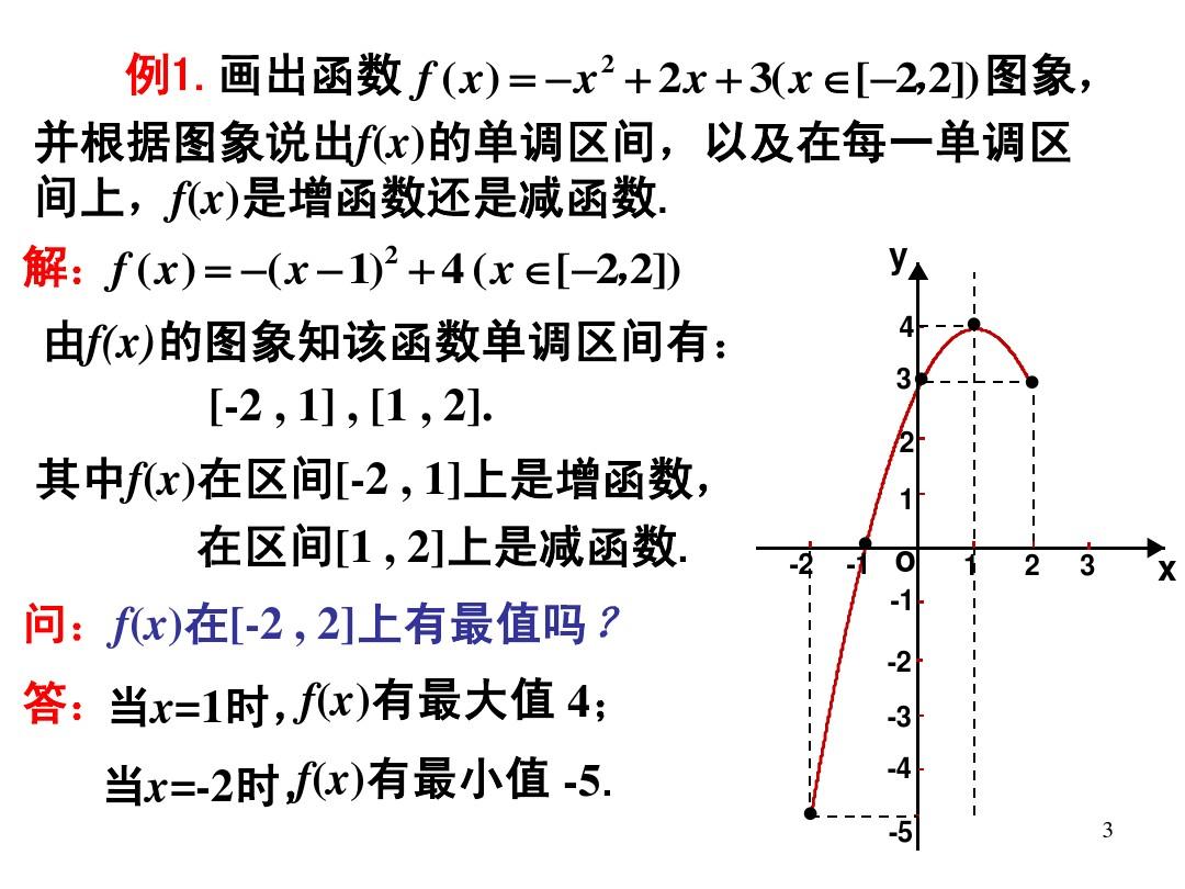 1.3.1 单调性与最大(小)值 第2课时  函数的最大值、最小值