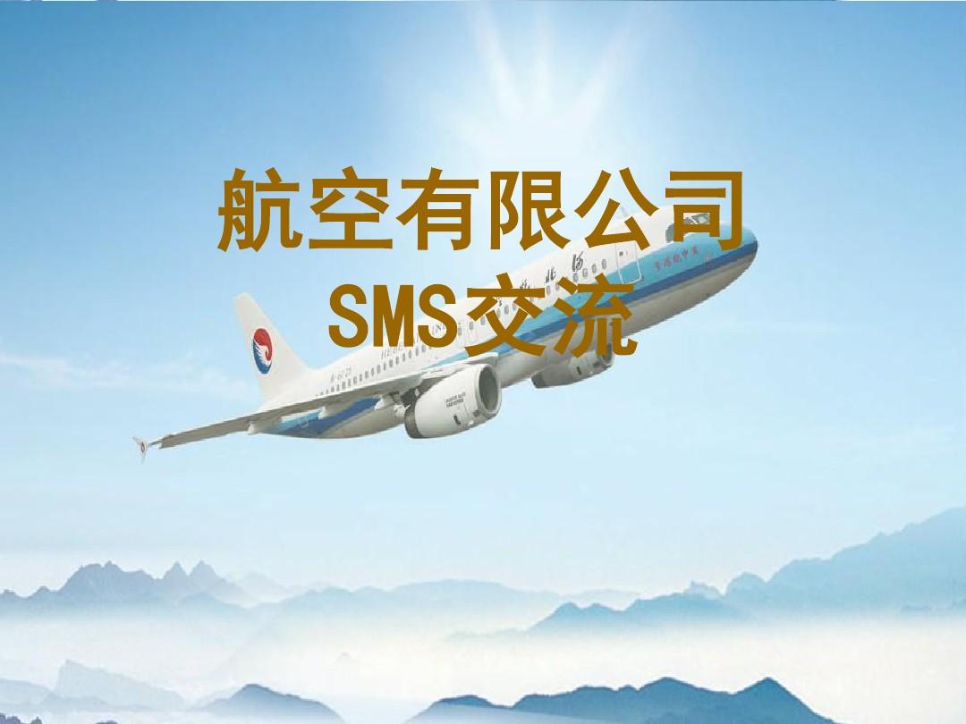 航空公司SMS课件-PPT课件