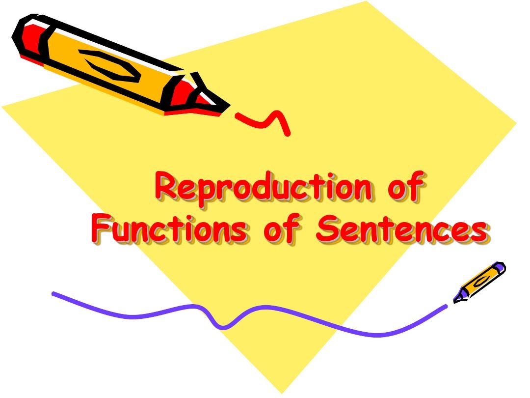 Lecture 11 C-E Translation of Sentences (5)