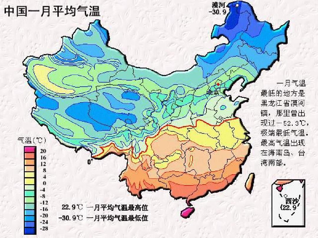 中国的天气和气候ppt