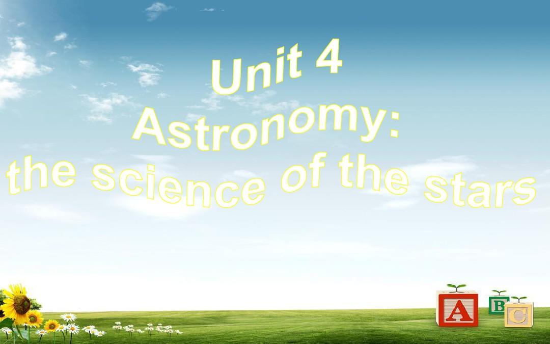 2016-2017年新人教版高中英语必修三Unit4_Astronomy_the_science_of_the_stars_Using_language精品ppt课件