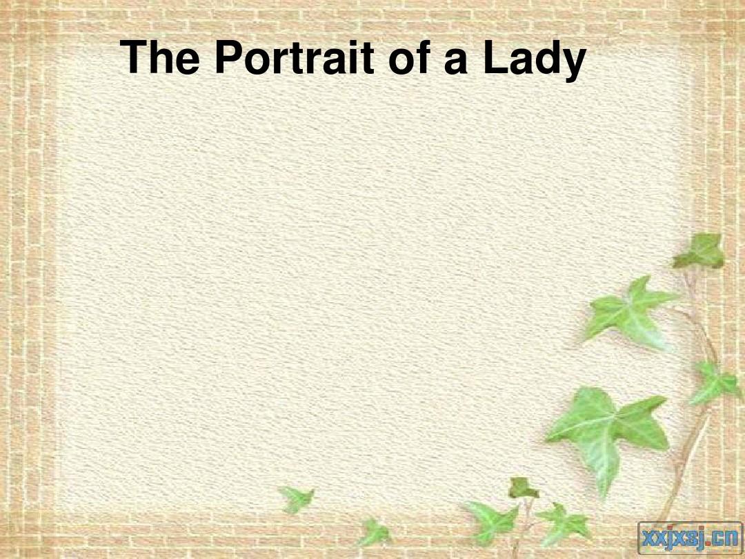 The Portrait of a Lady2