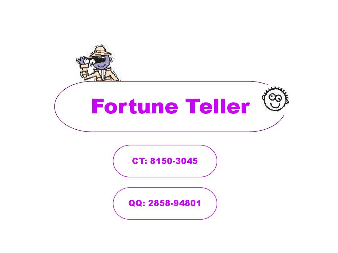 2015-0120 Fortune teller