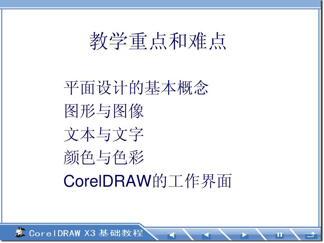 《CorelDRAW基础教程》-栗青生-电子教案第1章  平面设计与CorelDRAW简介
