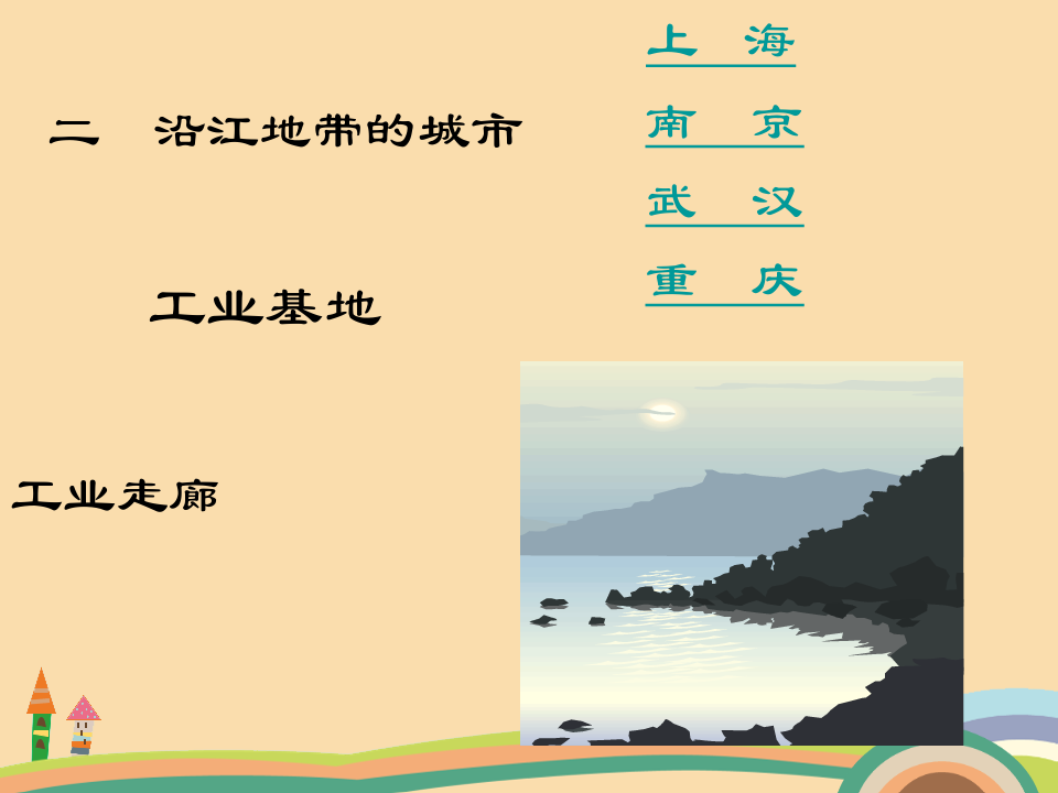 八年级地理长江沿岸地带PPT教学课件