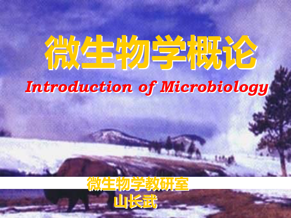 《微生物学概论》PPT课件