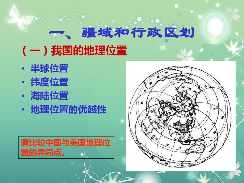 中国行政区划PPT教学课件