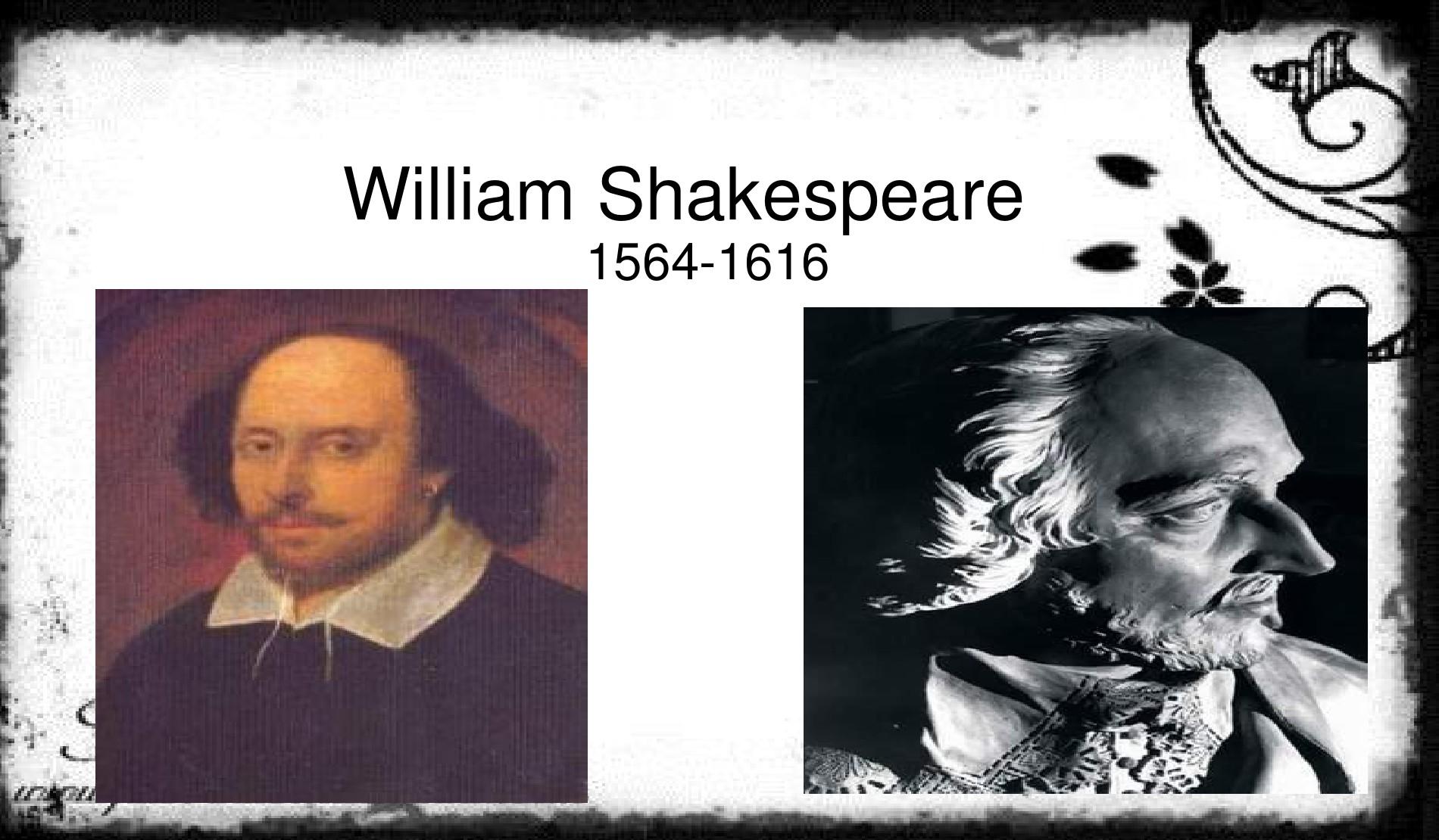 william shakespeare英文介绍