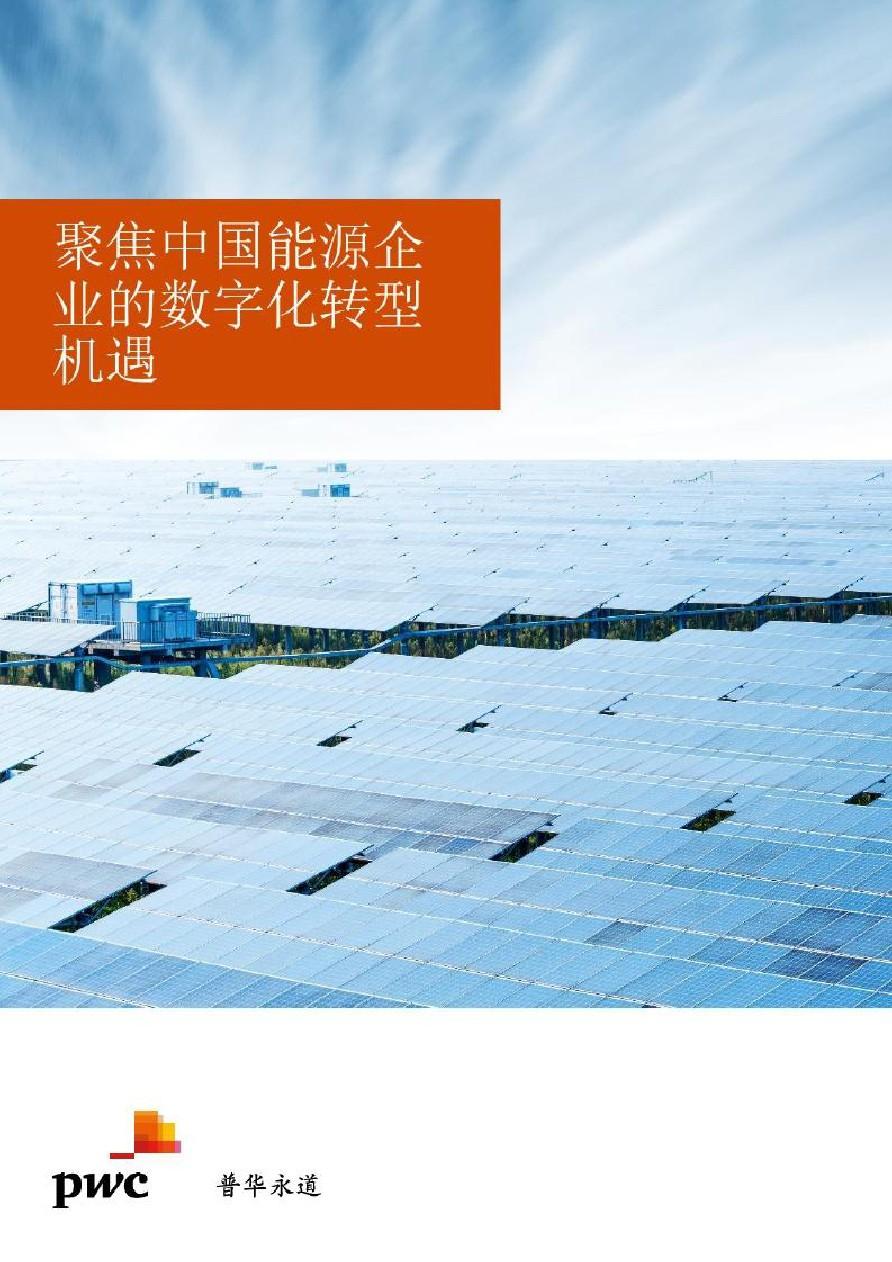 【精品】2019年聚焦中国能源企业的数字化转型机遇数据大数据报告PPT(完整版)图文
