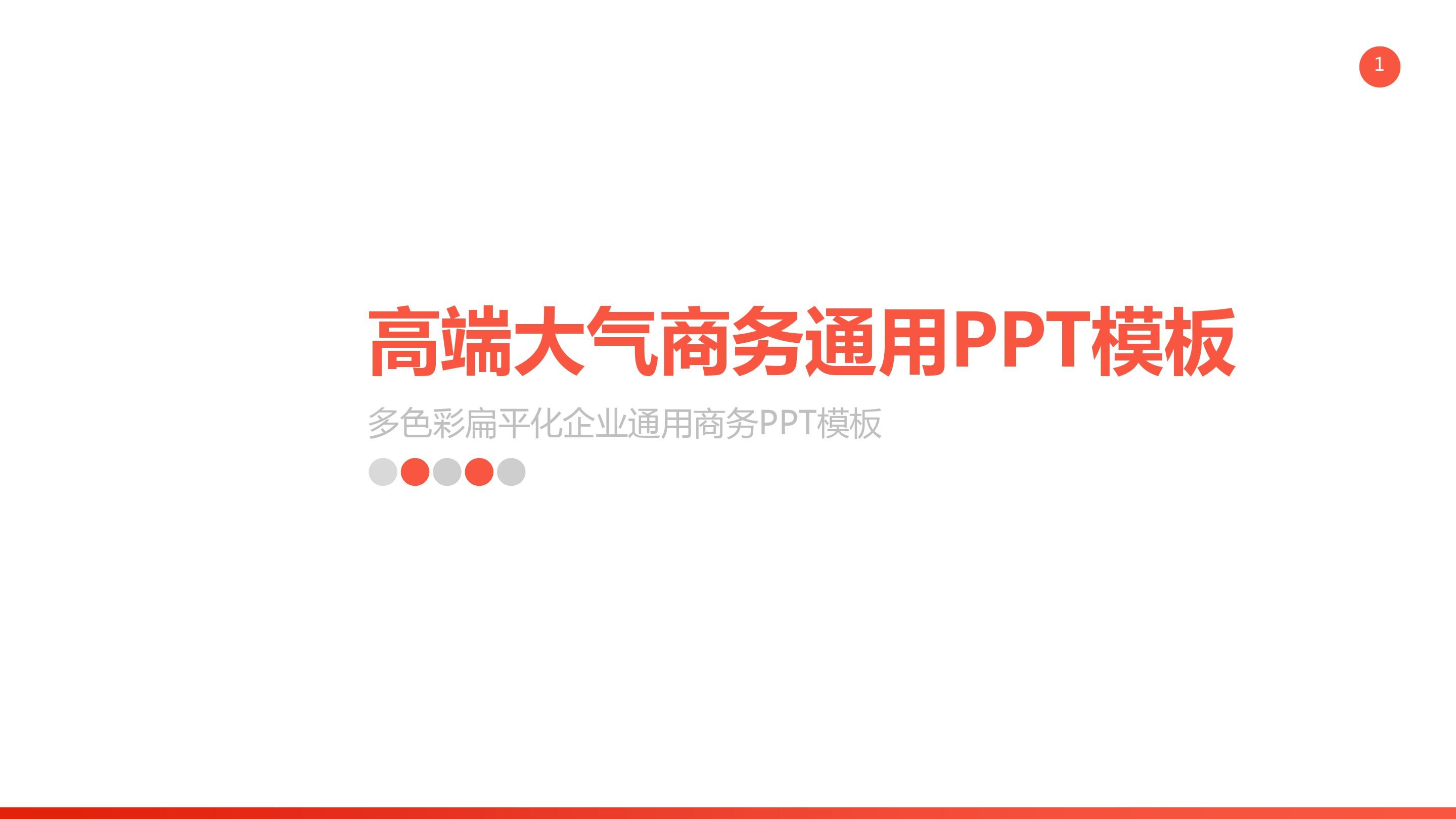 高端大气企业团队宣传总结汇报产品销售PPT模板