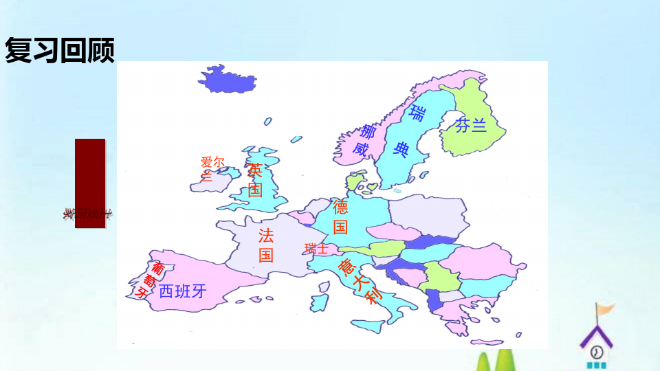 人教版地理七年下册精品课件 第二节欧洲西部(36张)