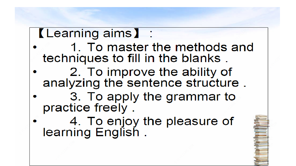2021届全国新高考英语冲刺备考 英语语法填空解题技巧