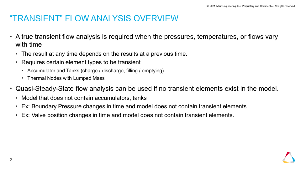 GE Flow Simulator教程之瞬态分析