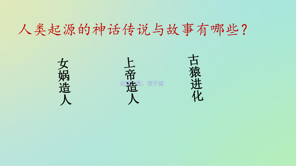 人教版七年级上册历史第1课《中国早期人类的代表——北京人》课件