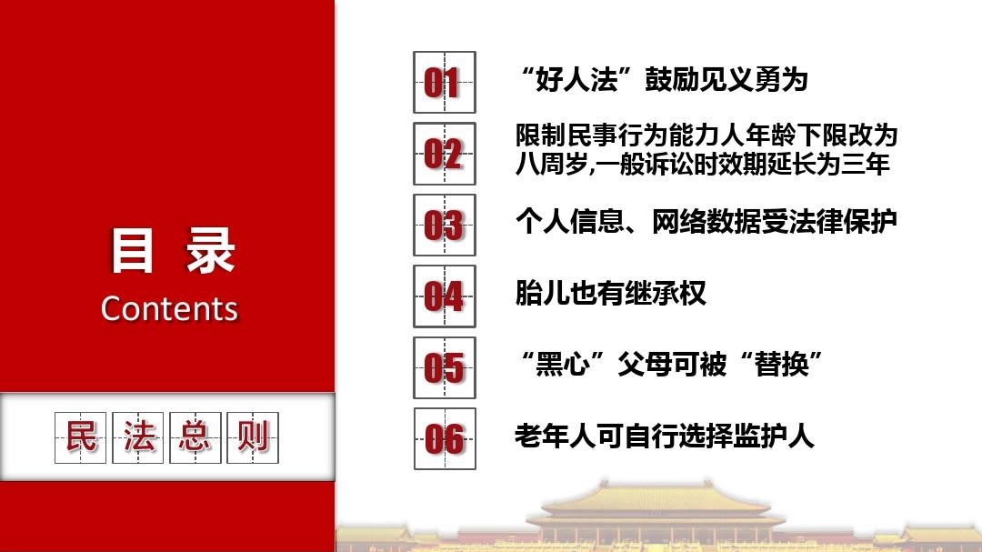 2017中国民法总则学习解读课件