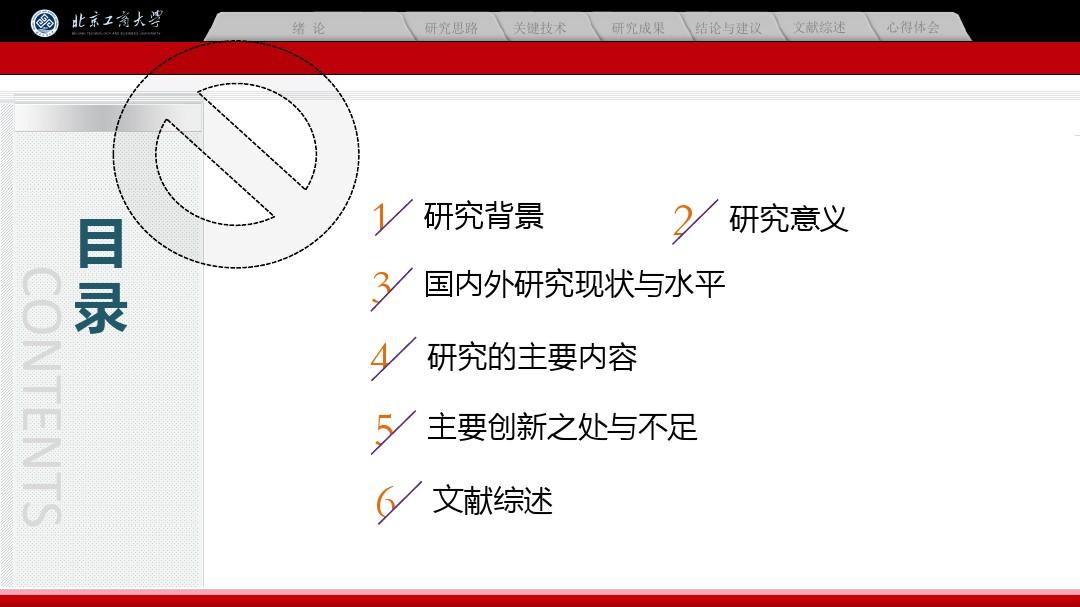 中国科学技术大学毕业论文答辩ppt优秀模板(65)—精美网页式导航型