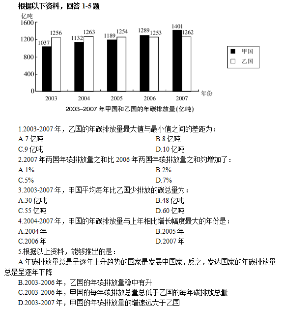 黑龙江事业单位招聘-行政职业能力测试每日一练试题(2014.8.29)