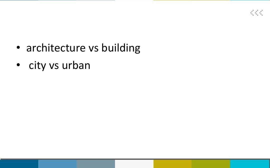 雅思口语 Part 2 (城市与建筑类) 超全课件