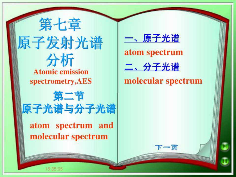 原子光谱与分子光谱共18页文档