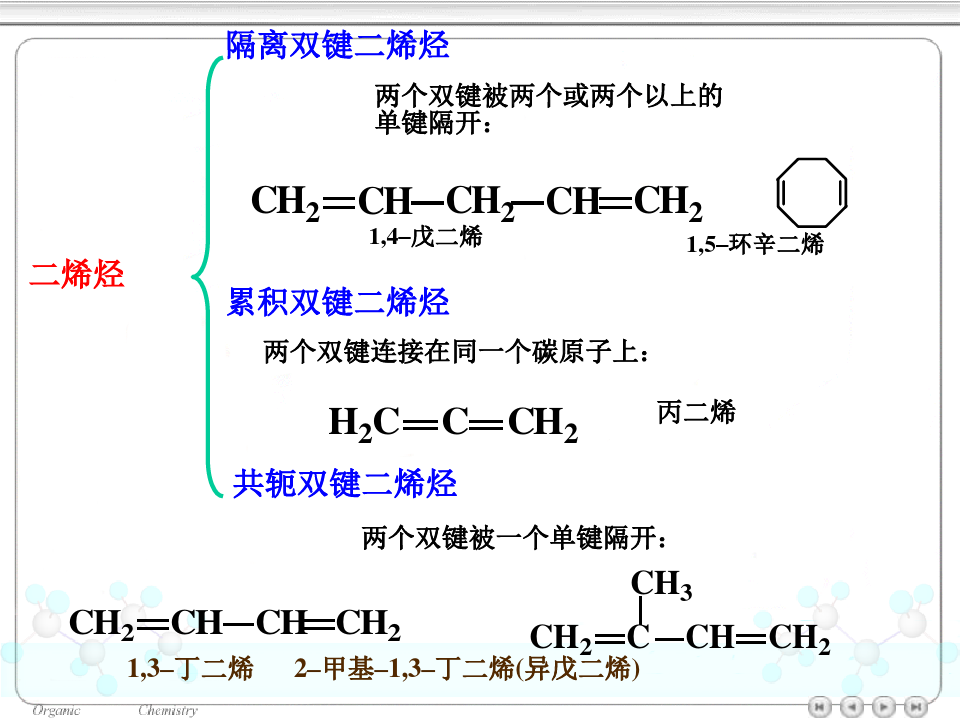 基础有机化学-第四章  二烯烃   共轭体系  共振论     