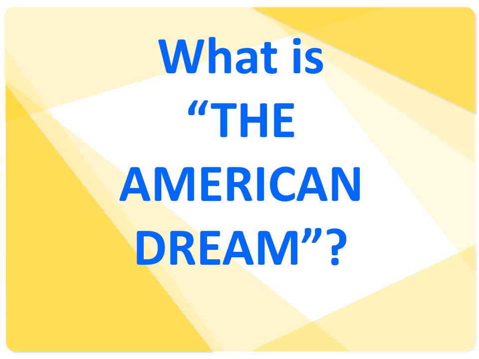 American Dream (正式版)