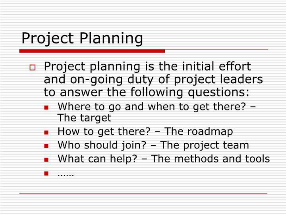 工程项目管理-英文课件-ProjectPlanni讲义ng.ppt