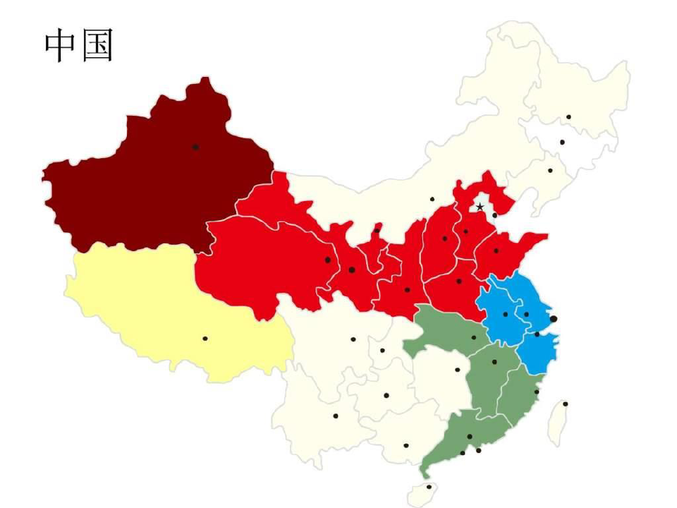 中国各省市地图(专用版本).