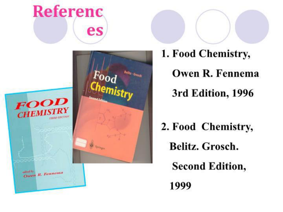 高级食品化学2 PPT课件