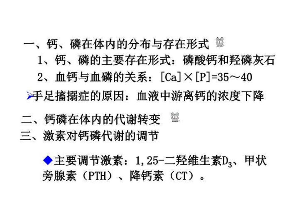 北京大学生物化学课件22 PPT课件