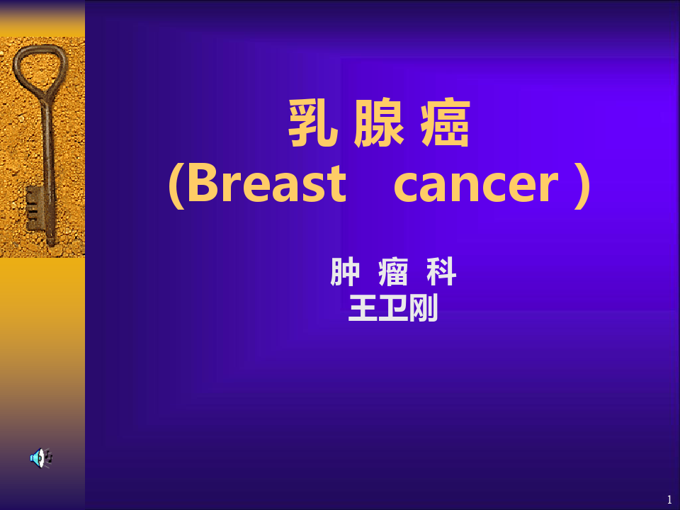乳腺癌 PPT课件