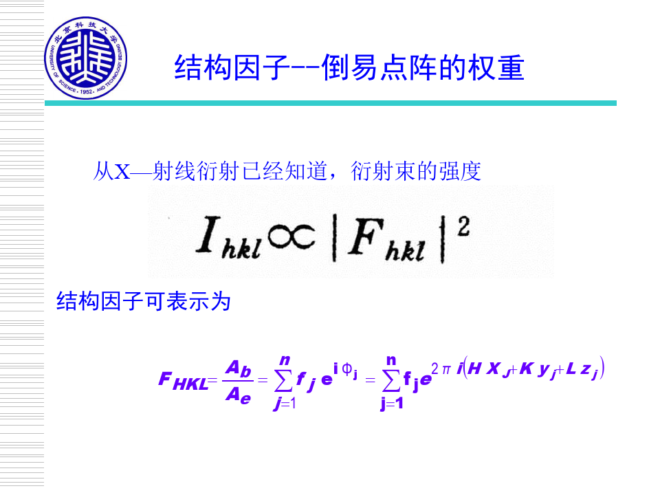 第十六章 电子衍射原理 (北京科技大学)材料分析方法课件
