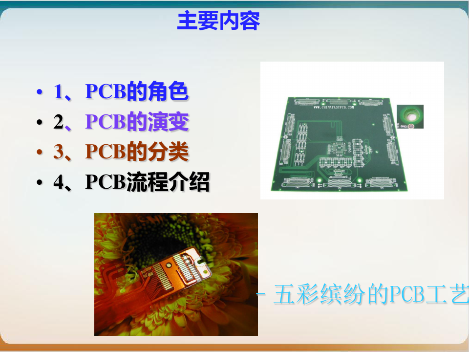 PCB生产工艺流程培训课件模板ppt