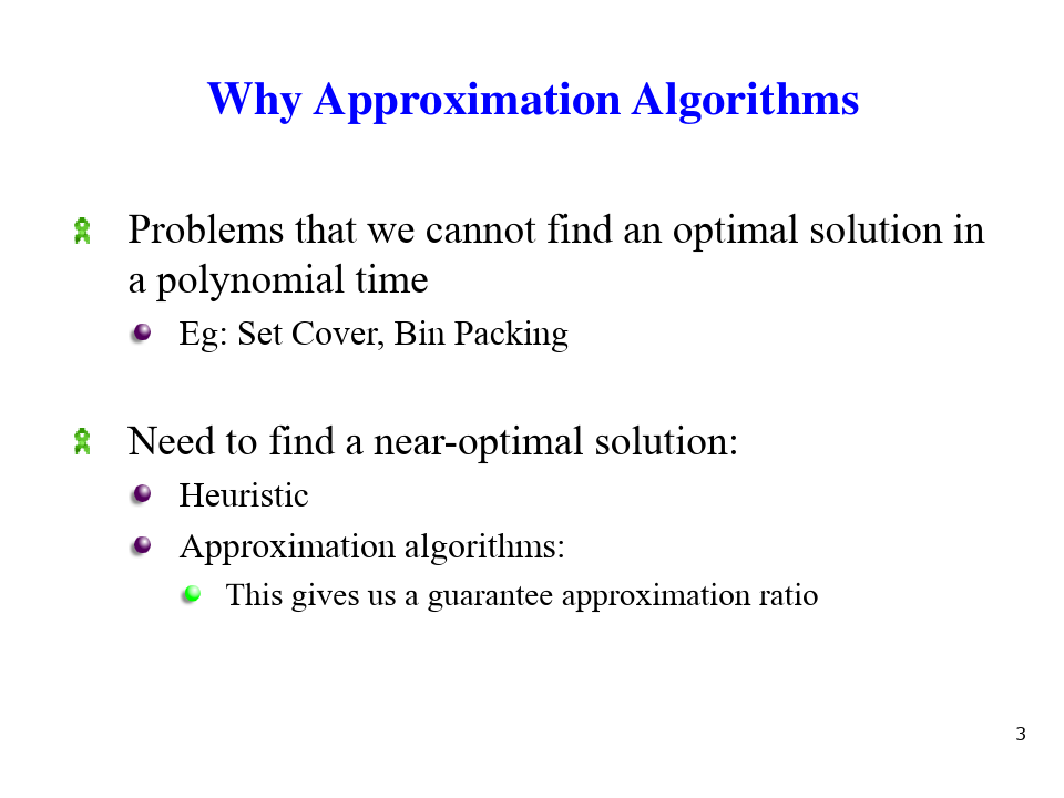 第19讲 approximation algorithms 算法导论课件