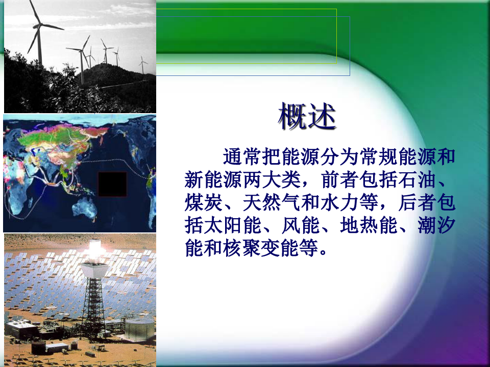 最新中国及世界能源分布情况