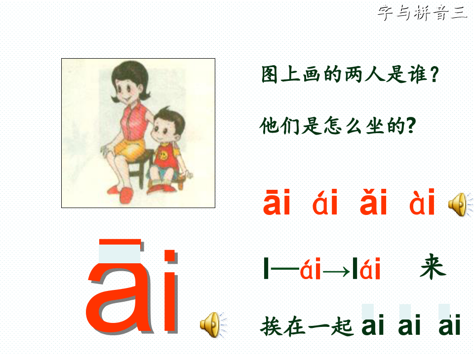 汉语拼音《复韵母》PPT课件
