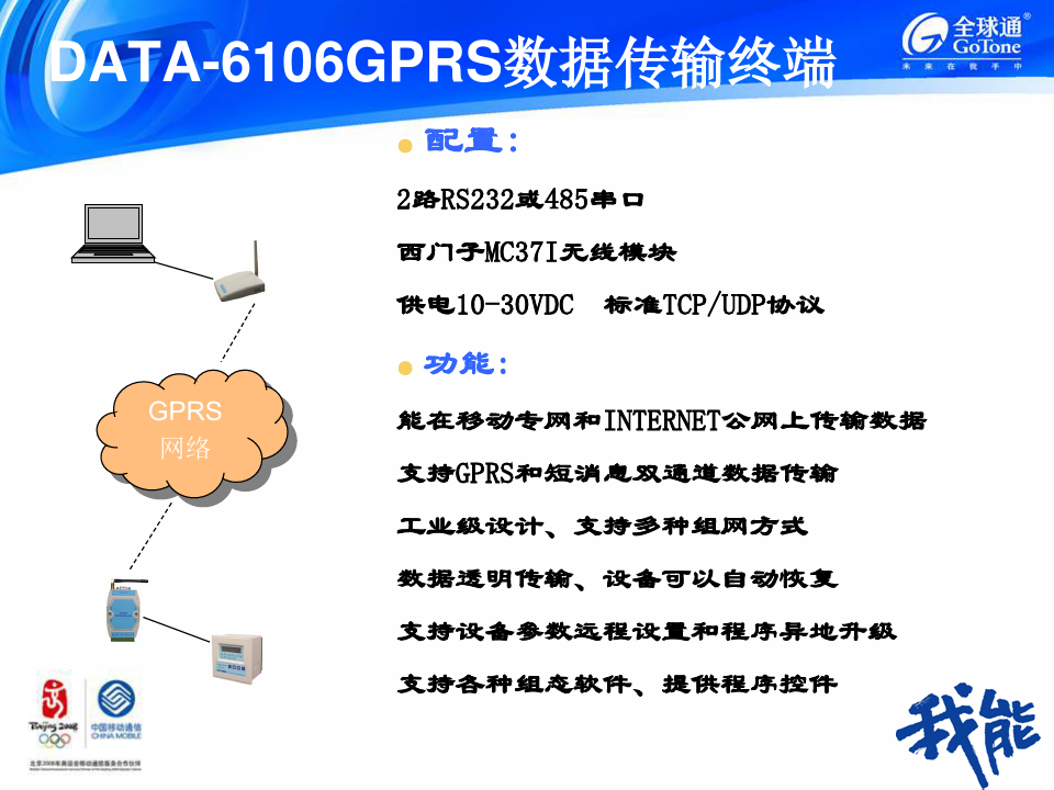 GPRSDTU无线透明传输数据终端
