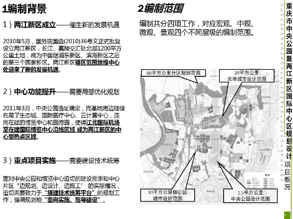 重庆中央公园、空港新城片区交通、轨道规划共63页