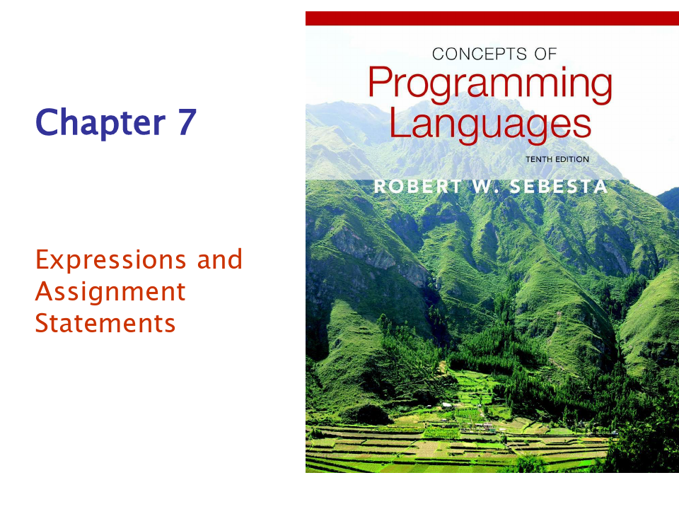 程序设计语言概念(ConceptsofProgrammingLanguages)英文第10版第7章P