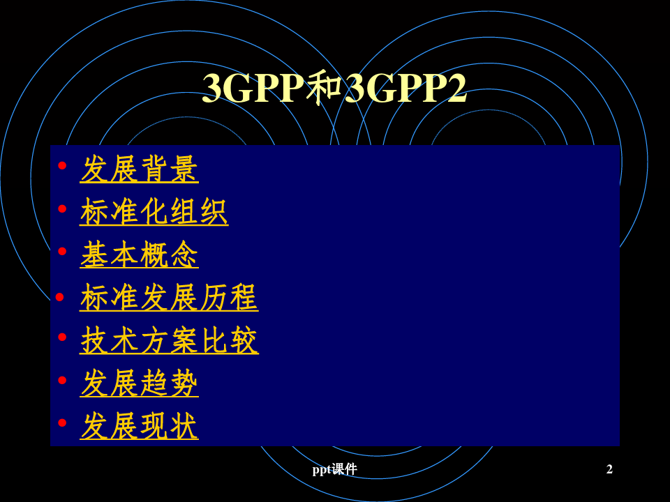【大学课件】3G移动通信技术