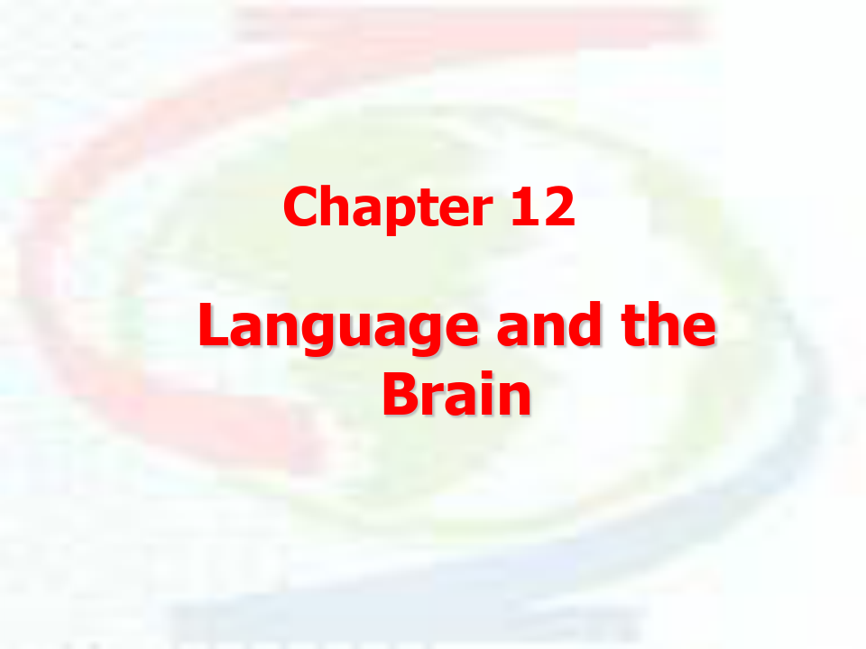 神经语言学和心理语言学
