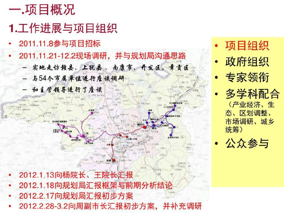 赣州特大城市城乡总体规划(2011-2030)初步方案