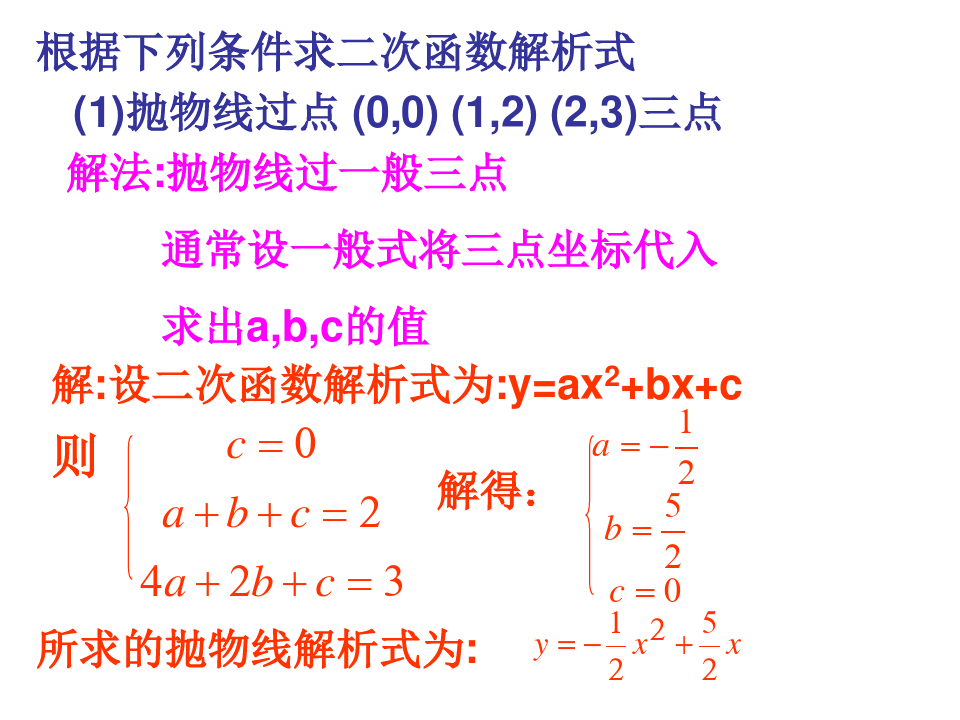 求二次函数解析式[1]