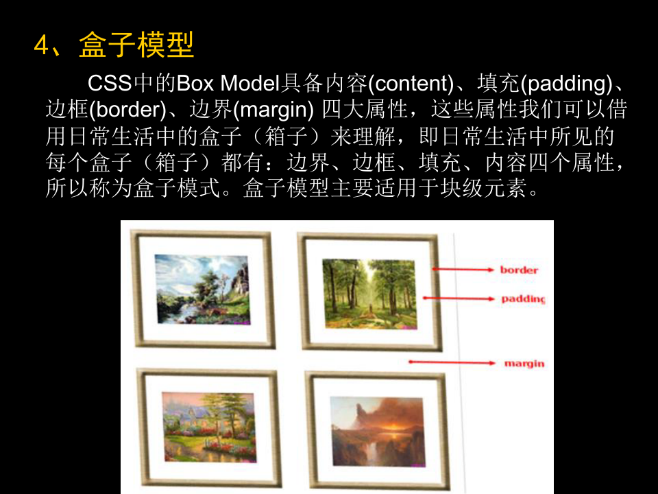 网页设计-第16次课-CSS盒子模型