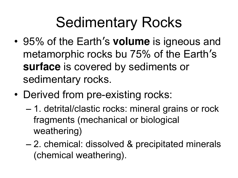 沉积岩石学(Sedimentary Rocks)英文课件