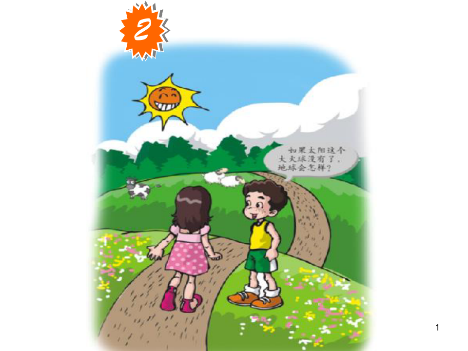 粤教版小学五年级科学下册《太阳》PPT课件