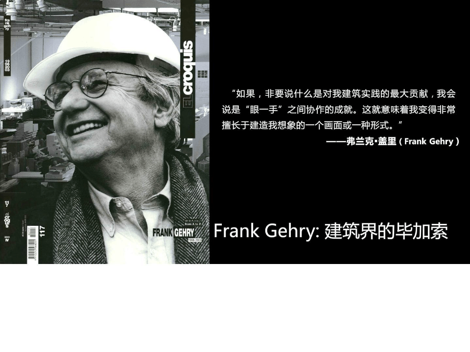 FRANK GEHRY弗兰克盖里