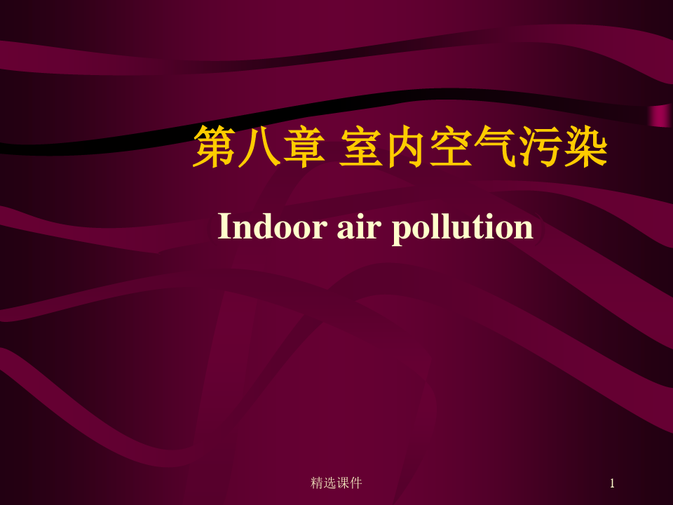 《室内空气污染》PPT课件