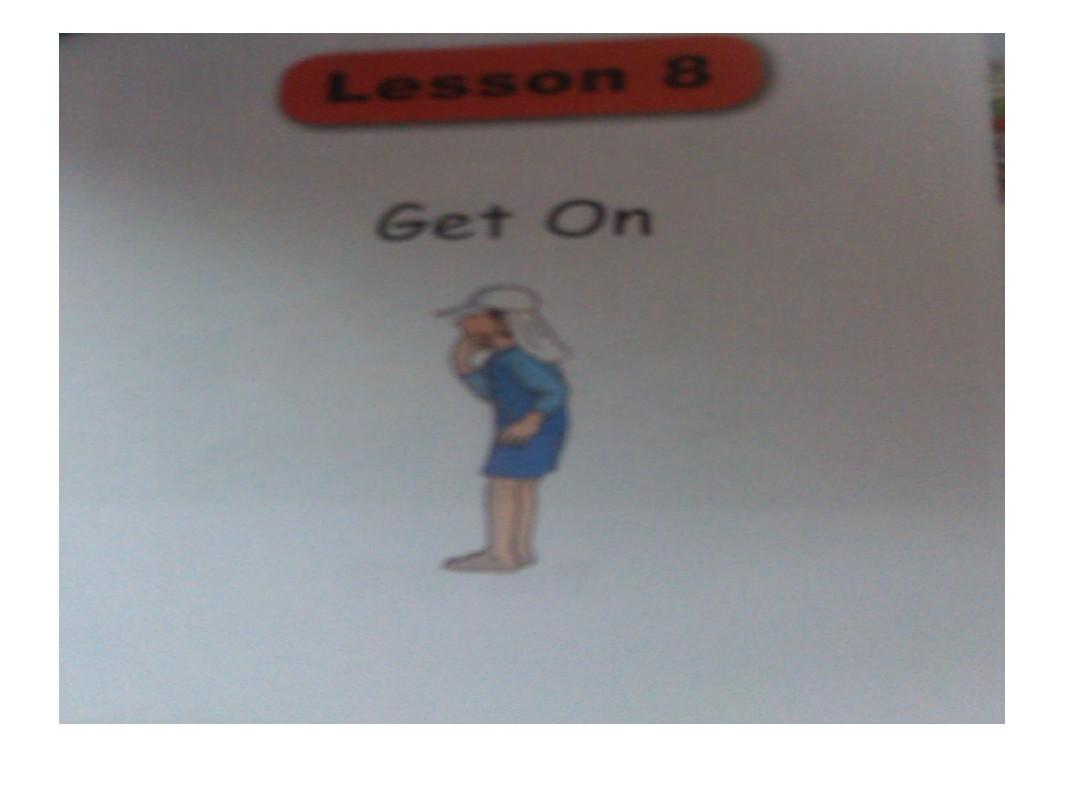 典范英语 1A Lesson8